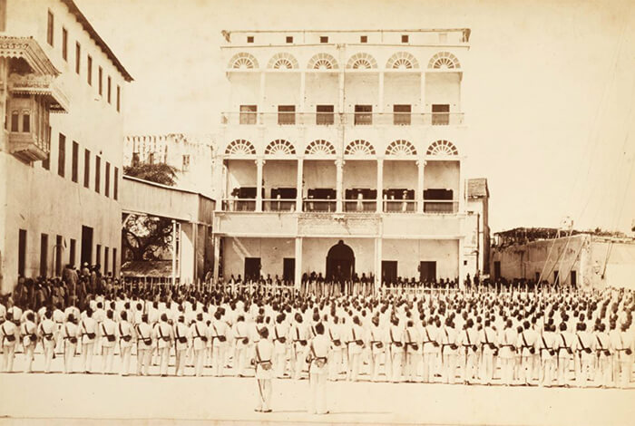 Soldiers at Palace Mid 1800'